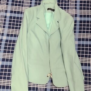 Zara Mint Green Women's Blazer